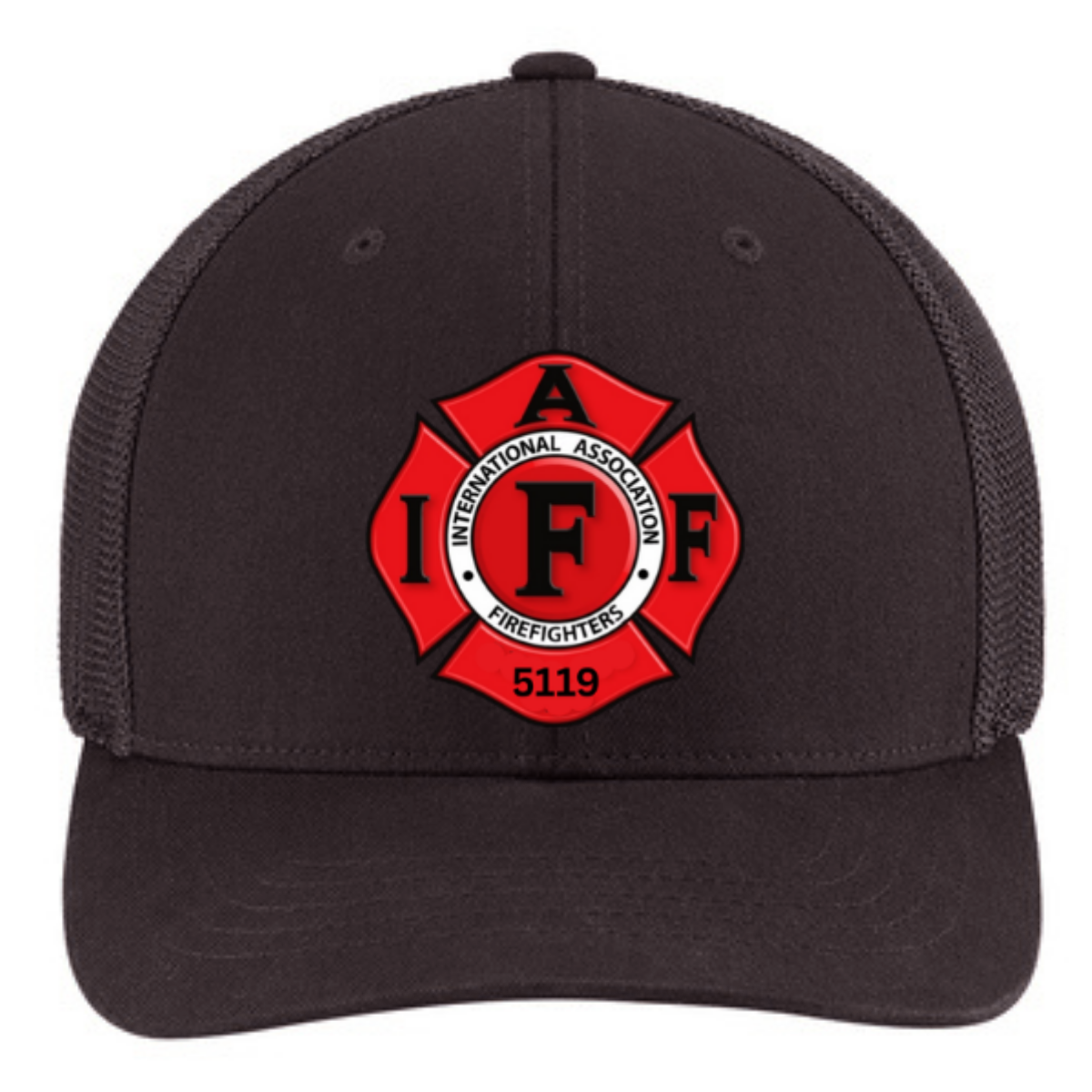 CT106577 || Carhartt® Flexfit 110® Mesh Back Cap - Embroidered - Saline Area Fire Dept.