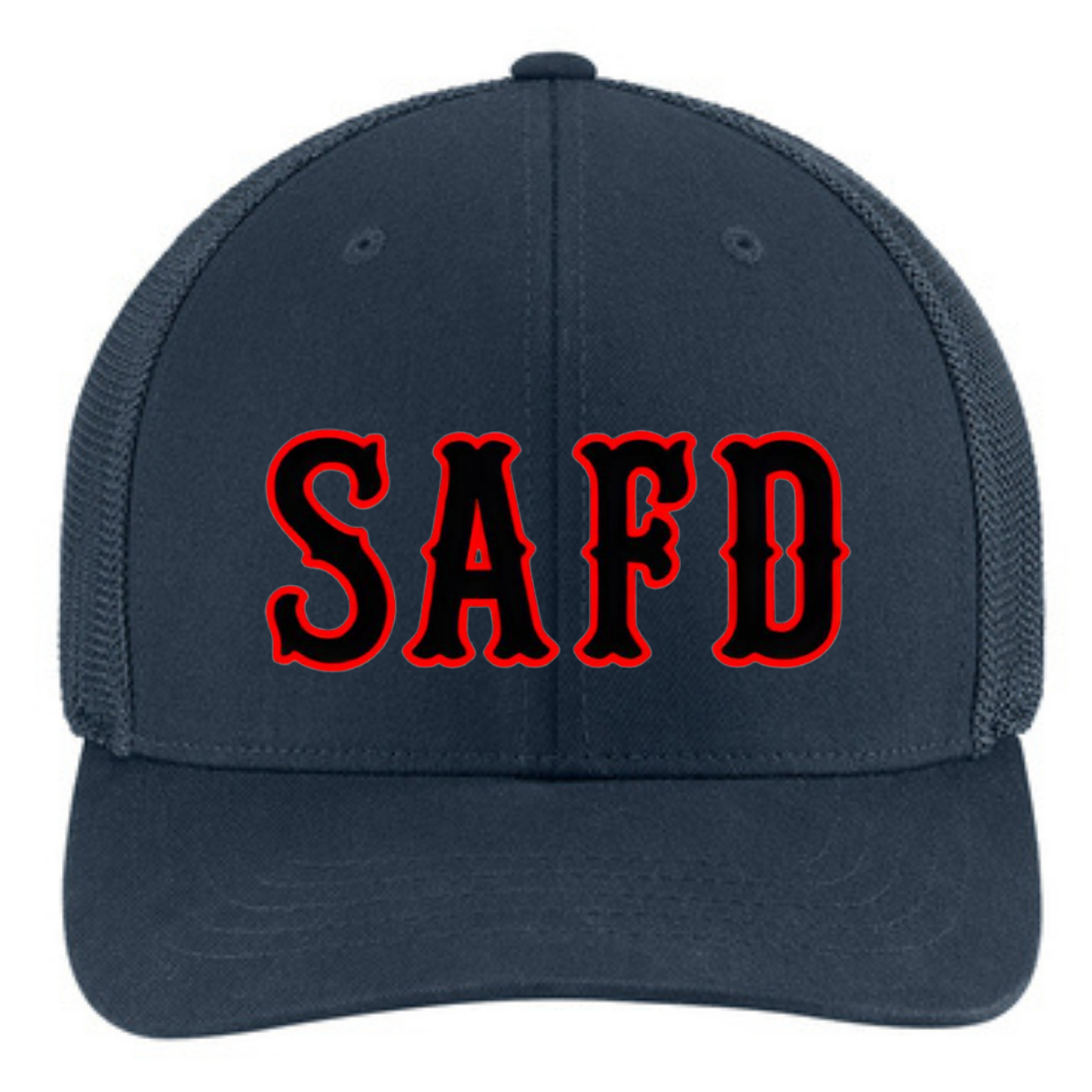 CT106577 || Carhartt® Flexfit 110® Mesh Back Cap - Embroidered - Saline Area Fire Dept.