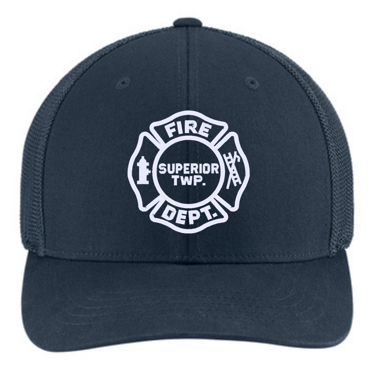 CT106577 || Carhartt® Flexfit 110® Mesh Back Cap - Embroidered - Superior Twp. Fire