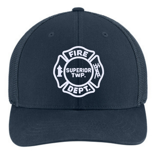 CT106577 || Carhartt® Flexfit 110® Mesh Back Cap - Embroidered - Superior Twp. Fire