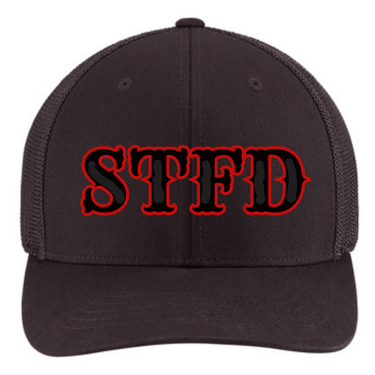 CT106577 || Carhartt® Flexfit 110® Mesh Back Cap - Embroidered - Superior Twp. Fire