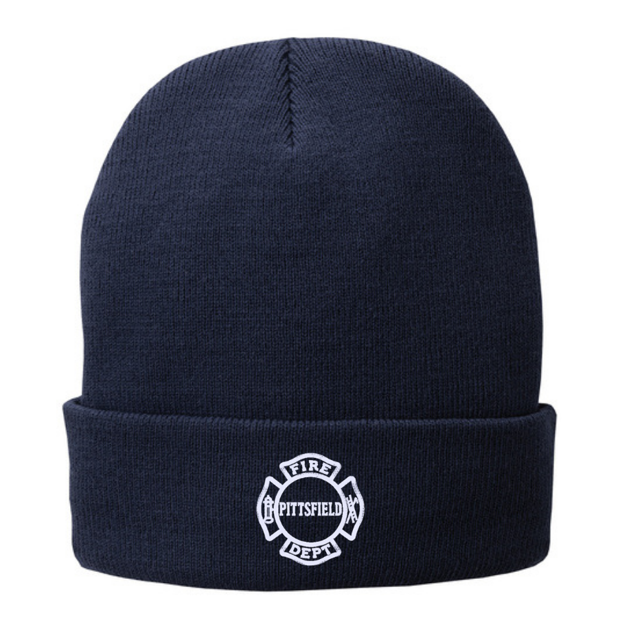 CP90L | Port & Company Knit Fleece Lined Flip Hat, Embroidered - Pittsfield Twp.