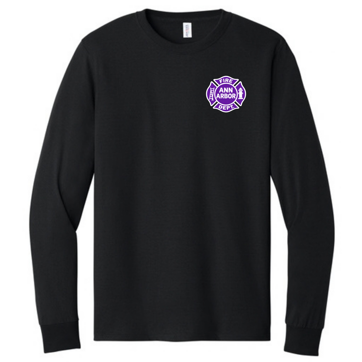 Gildan 8400  - Long Sleeve T-Shirt - Screened - AAFD Epilepsy Awareness