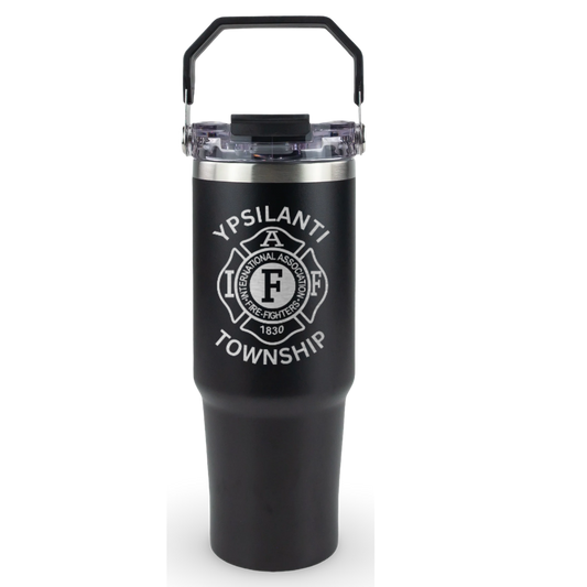 30oz Tri-sip Tumbler - Ypsilanti Twp. Fire