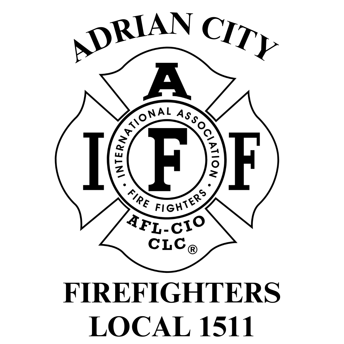 Leatherette Keychain- IAFF Local Adrian