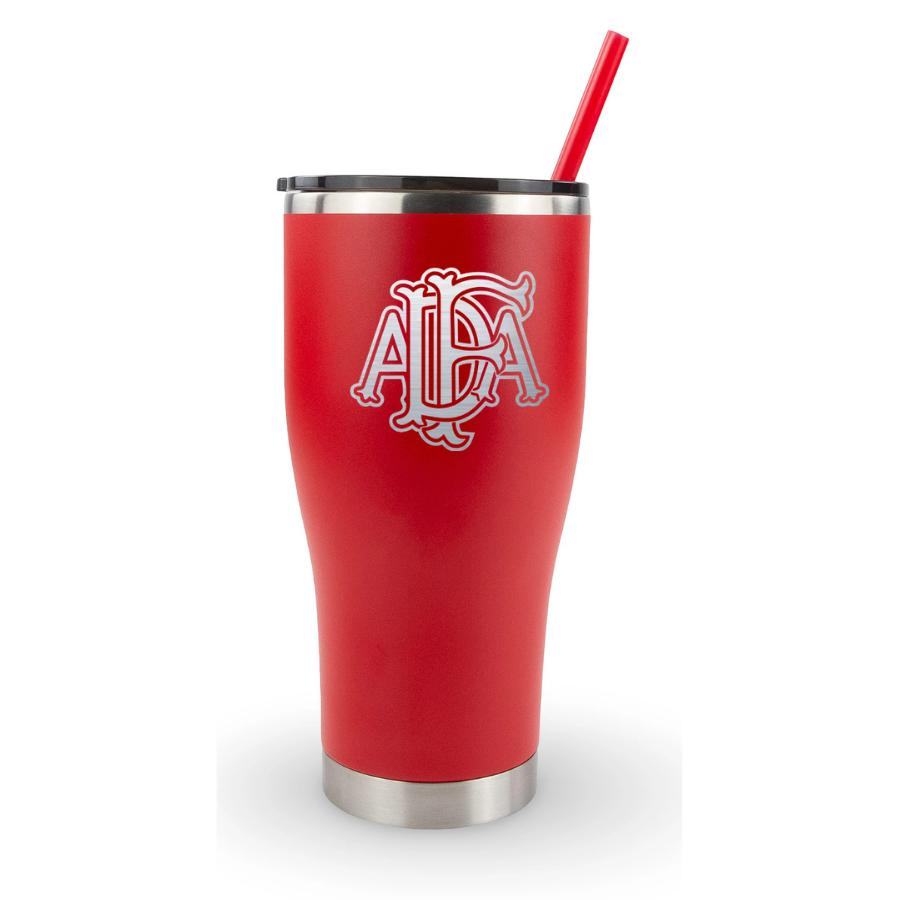 30oz Modern curve tumbler - Ann Arbor City Fire