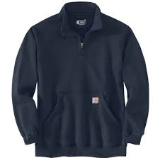 CT105294 || Carhartt® Midweight 1/4-Zip Mock Neck Sweatshirt - Embroidered - Pittsfield Twp.