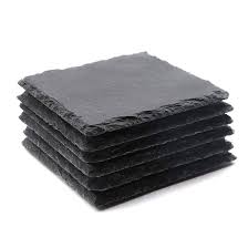 4inch Slate Coaster Set of 4 - engraved - Addison Fire & EMS