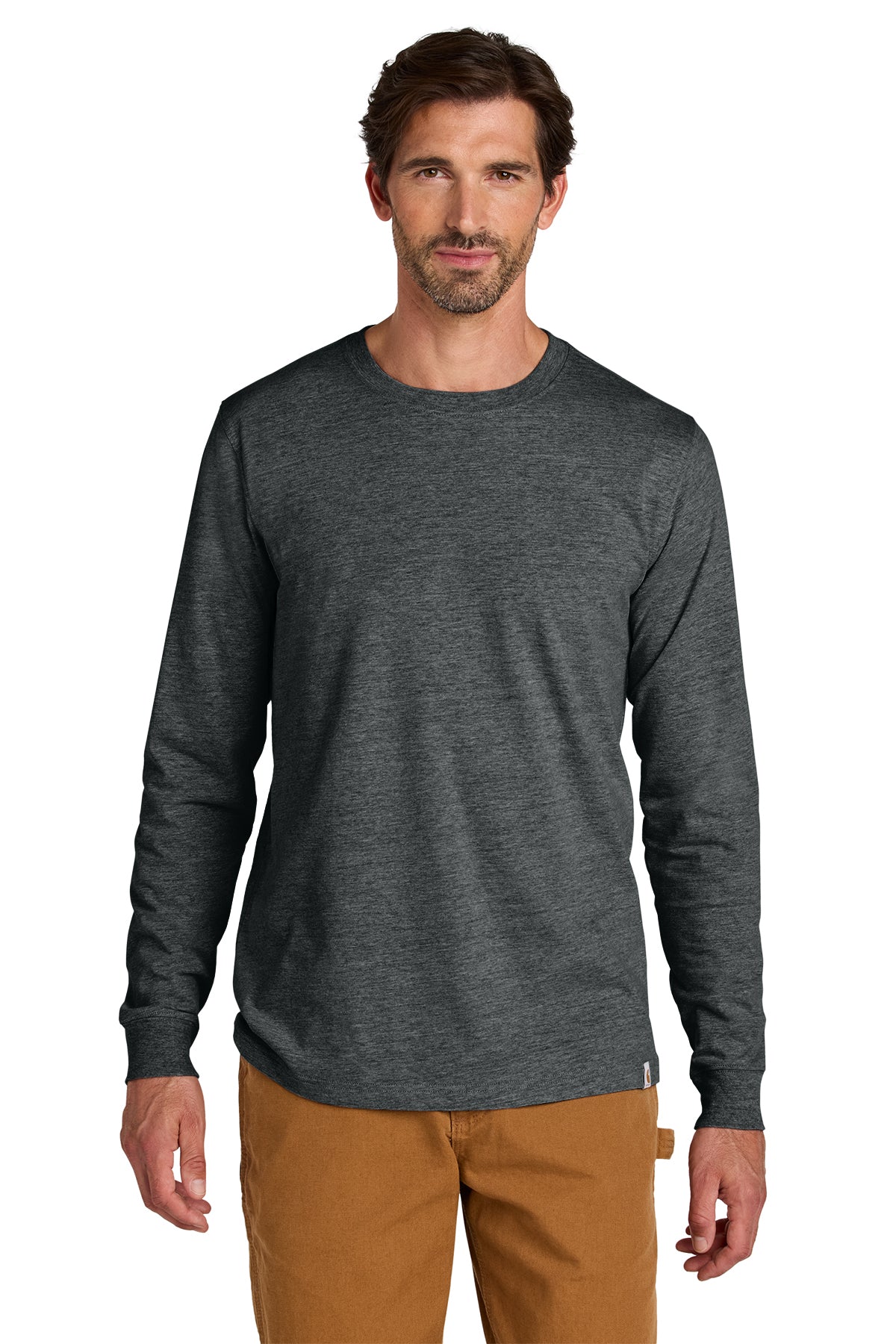 CT106021 || Carhartt Long Sleeve T-Shirt - Screened - CAFA