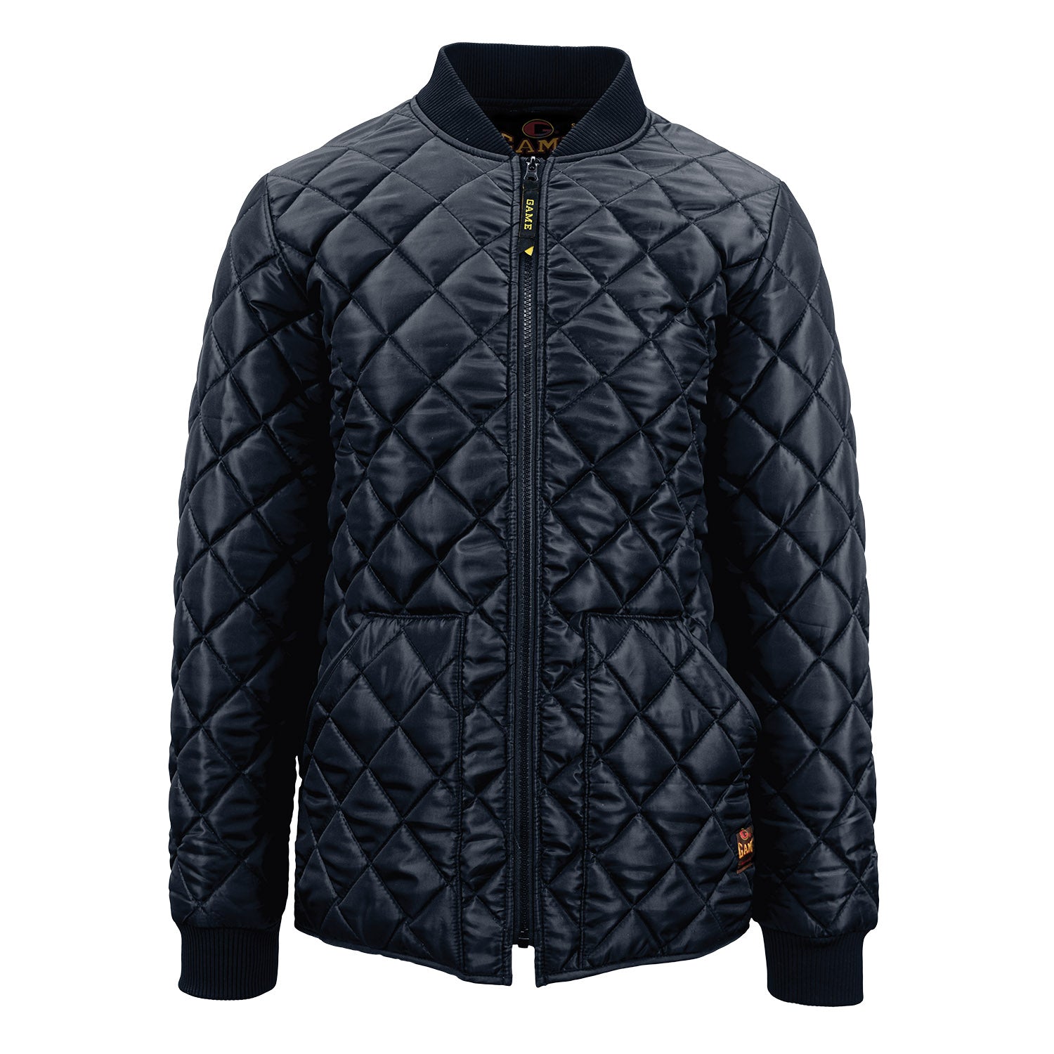 1250 || Game Sportswear - Iconic Quilted Chore Jacket - Embroidered - Cambridge Twp. Fire