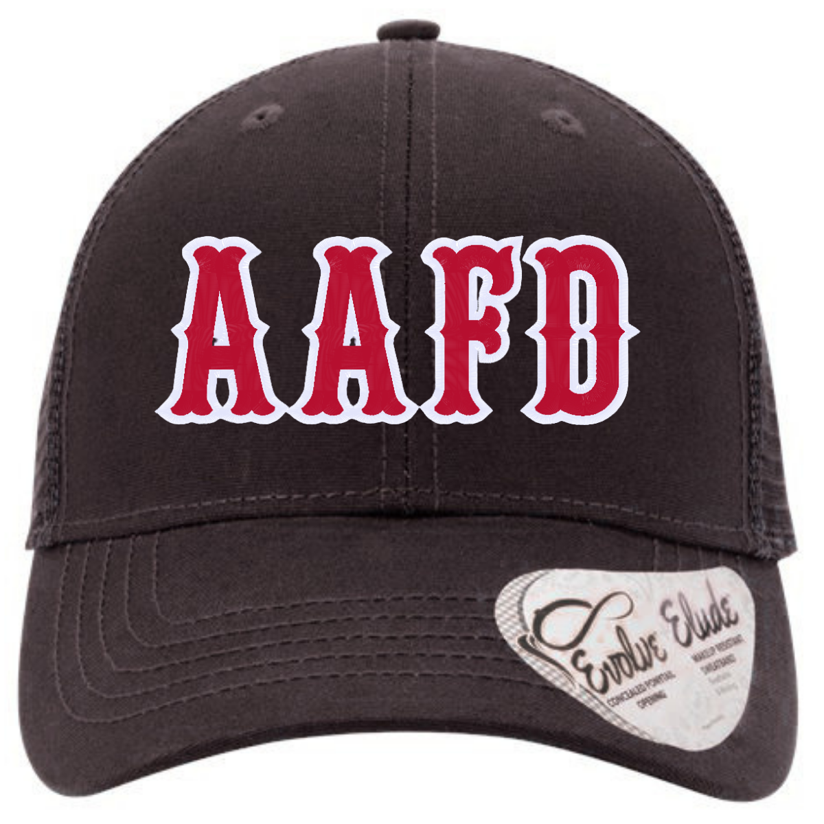 97394 || Infinity Her Women's Modern Trucker Ponytail Cap - Ann Arbor City