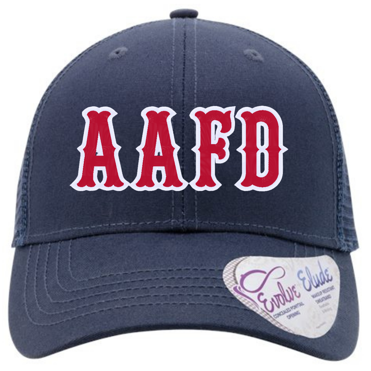 97394 || Infinity Her Women's Modern Trucker Ponytail Cap - Ann Arbor City