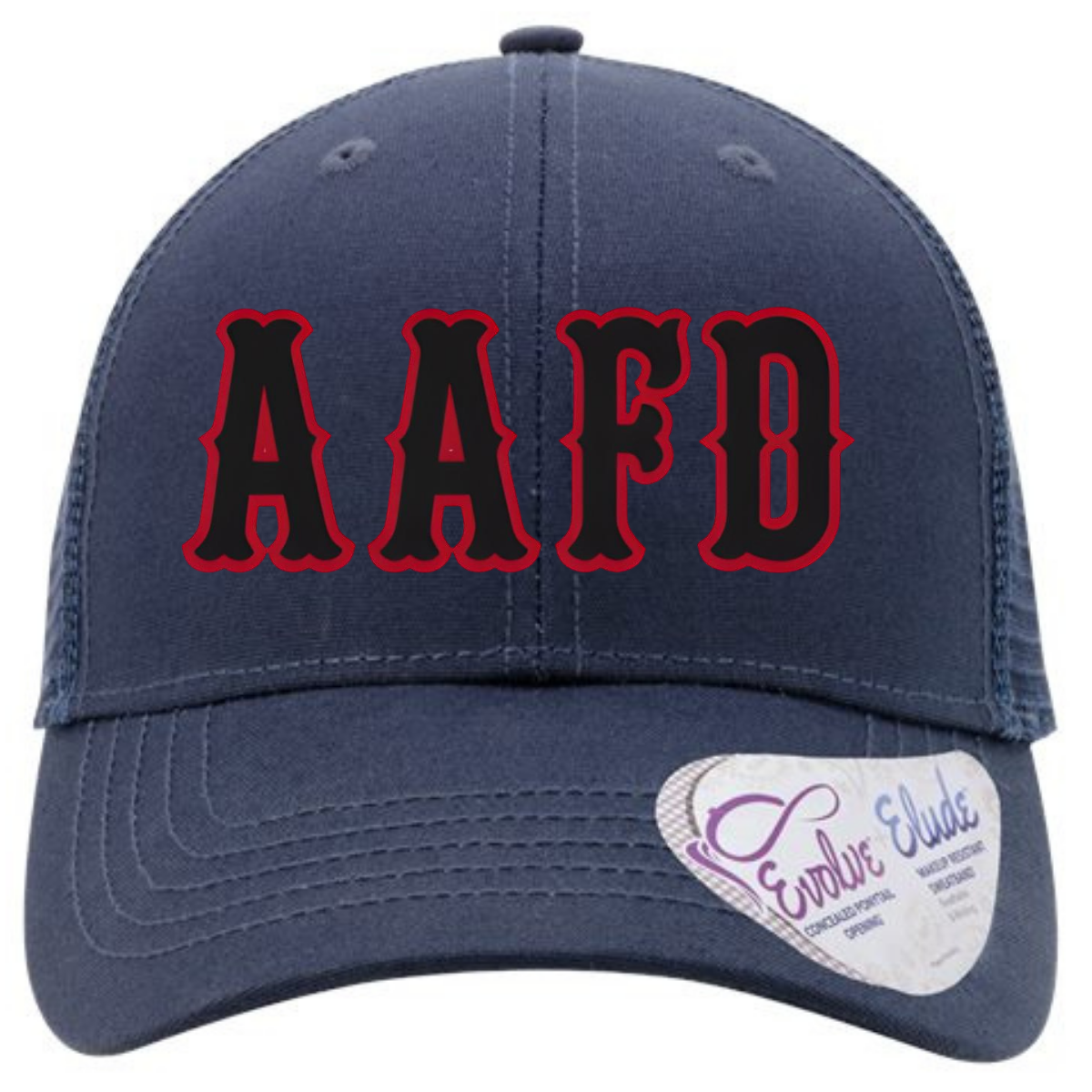 97394 || Infinity Her Women's Modern Trucker Ponytail Cap - Ann Arbor City
