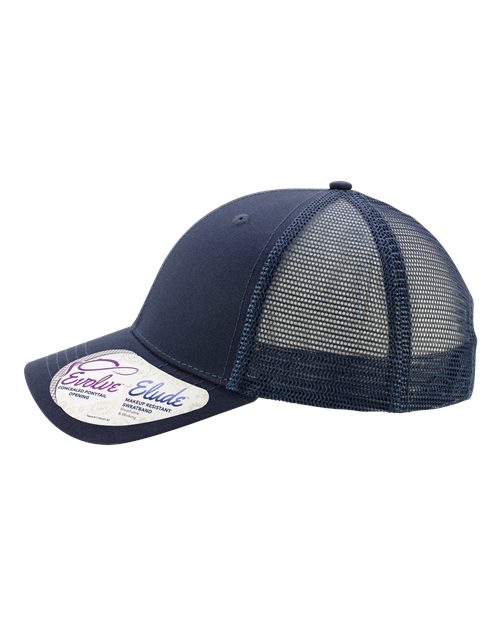 97394 || Infinity Her Women's Modern Trucker Ponytail Cap